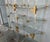 1950s Midcentury Brass Lucite and Glass Étagères - a Pair For Sale In Miami - Image 6 of 12