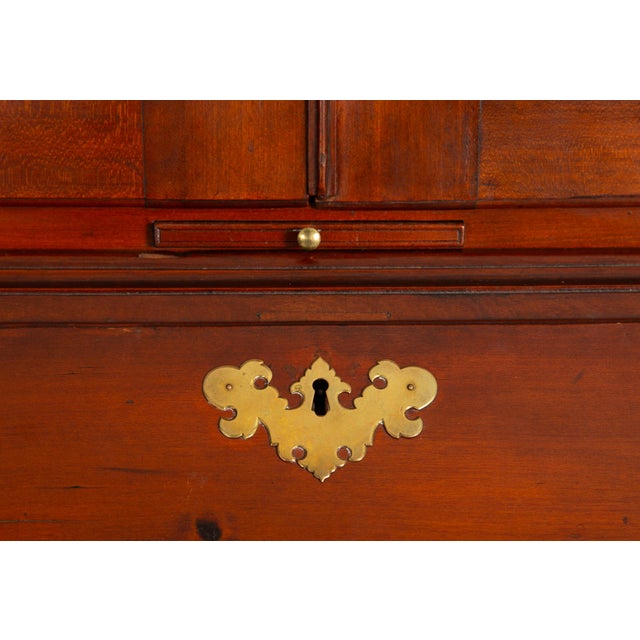 Fine Chippendale Secretary Desk “American Independence” For Sale - Image 12 of 18