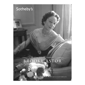 Property From the Estate of Brooke Astor 2012 Sotheby's New York