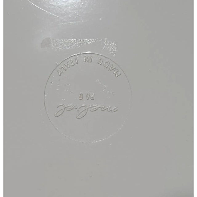 Late 20th Century Vintage Italian "Luciana Roselli" Colorful Melamine Platter Nautical Sailing Ship For Sale - Image 6 of 8