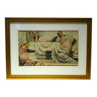 "June" 1927, Original Watercolor Painting For Sale