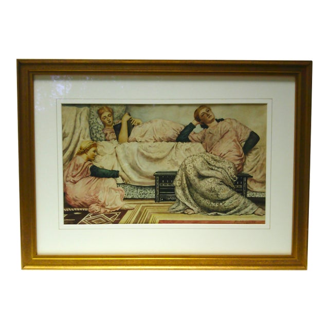 "June" 1927, Original Watercolor Painting For Sale