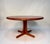 CFC Silkeborg Large Brutalist Round Teakwood Side Table from Silkeborg, Denmark, 1970s For Sale - Image 4 of 18