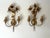 Italian Hollywood Regency Gilt Lily Sconces by Passeri, 1980s, Set of 2 For Sale - Image 4 of 14