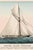 American Cutter Yacht Thistle, Vintage Art Print Reproduction, 36" X 24" For Sale - Image 3 of 11