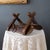 Primitive Wooden Pack Saddle With Leather Straps and Iron Rings For Sale - Image 10 of 16