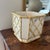Italian Hand Painted Faux Bamboo ceramic Cachepot