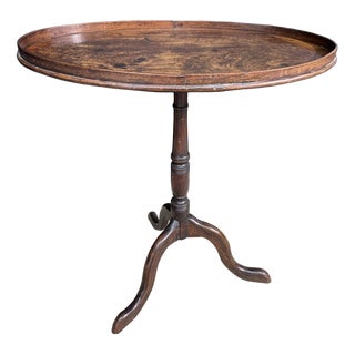 Georgian Mahogany Tilt Top Table, 1800 For Sale