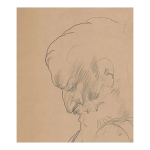 1930s Paul Travis Portrait of an Bearded Man