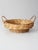 Vintage Round Wicker Basket With Handles For Sale - Image 6 of 18
