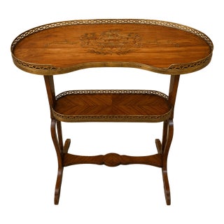 Art Nouveau Two-Tiered Tea Table, 1890s For Sale