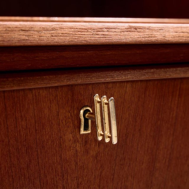 Teak Bureau Desk, 1960s For Sale - Image 12 of 18