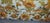 Vintage 1970s Orange / Yellow Floral Textured Skirted Sofa Couch For Sale In Naples, FL - Image 6 of 11