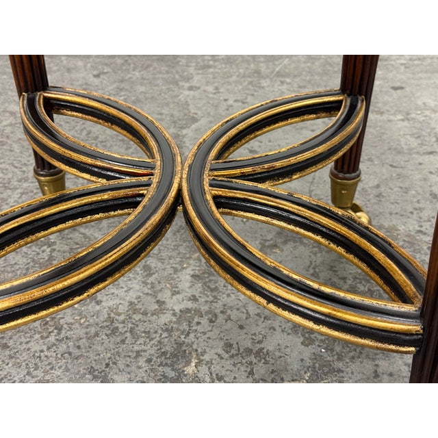 Henredon Chinoiserie Octagonal Accent Table, Vintage For Sale - Image 10 of 12