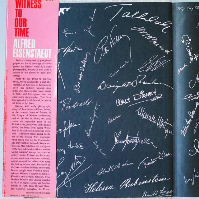 1967 Alfred Eisenstaedt “Witness to Our Time” Photography Book For Sale - Image 11 of 12