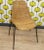 1950s Basket Dining Chair in Rattan and Metal by Gian Franco Legler, 1950s For Sale - Image 5 of 13