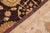 Eggplant Shabby Chic Oriental Ziegler Aubergine/Beige Wool Rug - 9'0'' X 12'0'' For Sale - Image 8 of 10