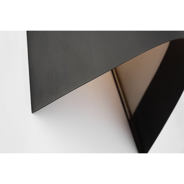 Kelly Wearstler for Visual Comfort Signature Piel 20" Indoor/Outdoor Wall Wash in Bronze For Sale In Houston - Image 6 of 10