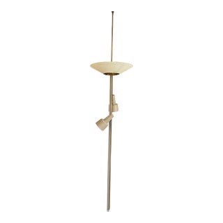 1960s Mid-Century Lightolier Tension Pole Lamp For Sale