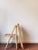 Folding Chairs in Pine Wood and Wicker Seats, Set of 2 For Sale - Image 9 of 18