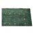 4x6 Sloane Ava Green Solid Geometric Modern Hand Knotted Wool Carpet Rug For Sale