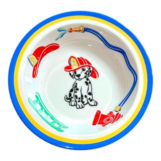 Vintage Tiffany & Co. Fire Station Baby Bowl For Sale