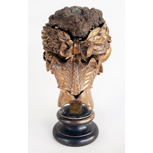 Bronze 1970s Miguel Ortiz Berrocal Sculpture "Homage to Arcimboldo" Signed, #601 Edition 100 For Sale - Image 8 of 14