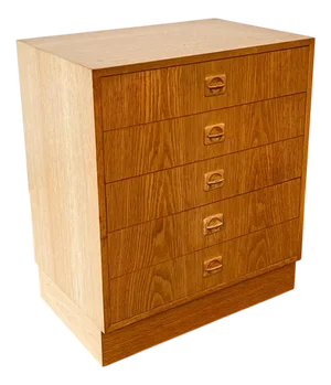 Danish Oak Chest of Drawers