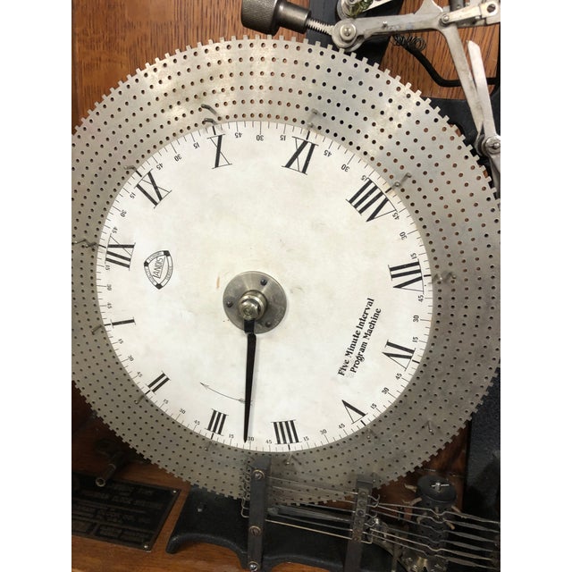 Vintage Schoolhouse Master & Slave Clock System by Landis Chairish