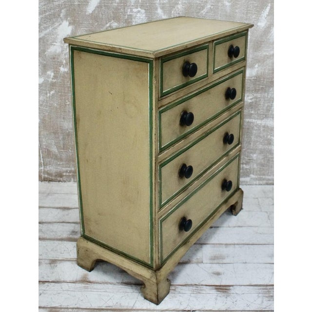 Victorian Painted Chest of Drawers, 1880 For Sale - Image 3 of 10