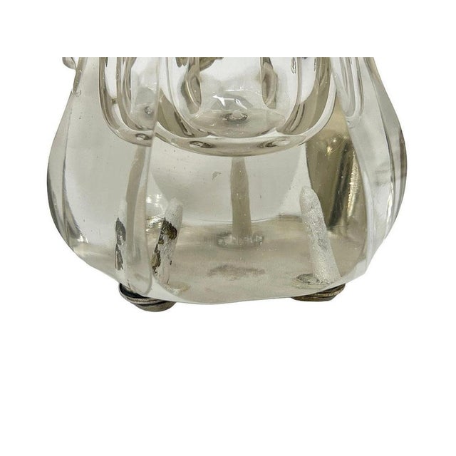 Metal Dutch Crystal and Silver Matchbox or Jar, 19th Century For Sale - Image 7 of 9