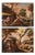 Maarten De Vos, Adam and Eve after the Fall / The Sacrifices of Cain and Abel, 17th Century, Oil Painting on Canvas, Framed, Set of 2 For Sale