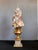 Gold Vintage Italian Grotto Style Seashell & Rock Crystal Topiary on the Gilt Stand For Sale - Image 8 of 12