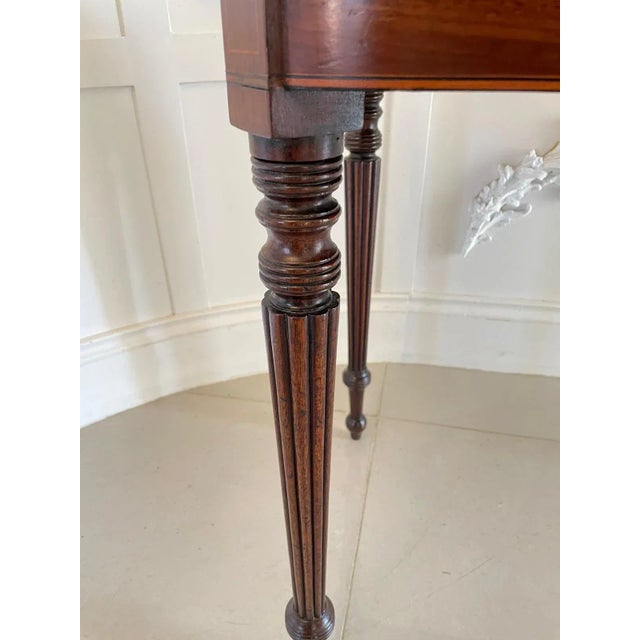 Regency Mahogany Card Table For Sale - Image 11 of 12