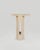 Contemporary Lloyd Travertine Side Table by Kiwano Concept For Sale - Image 3 of 6