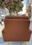 Wood Mid Century Sofa & Two Chairs in Cocoa Brown For Sale - Image 7 of 11