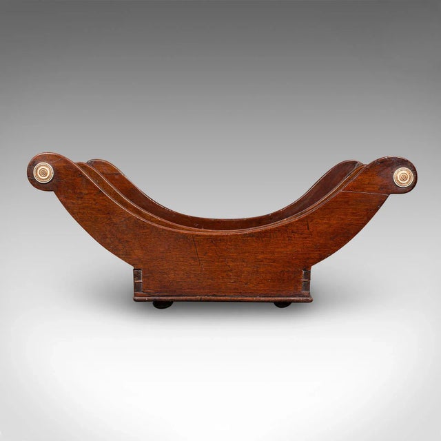 Antique Butler's Stilton Stand, English, Cheese Truckle Crescent, Georgian, 1780 For Sale - Image 4 of 10