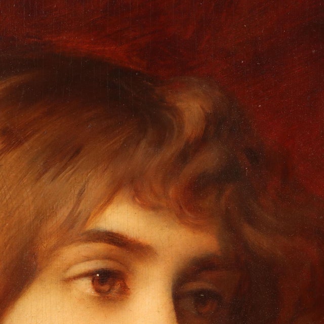 Edouard D'Otemar, Untitled, Oil on Panel, Framed For Sale - Image 5 of 13