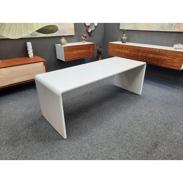 Vintage Space Age Fiberglass Desk, 1970s For Sale - Image 13 of 13