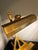 Vintage Mid-Century Modern Adjustable Brass Display Lamp For Sale - Image 11 of 12