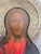 Metal Russian Icon of Christ Pantocrator, 1880, Painting on Panel For Sale - Image 7 of 14
