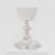 An Edward VII sterling silver chalice by John Faucherre. Hallmarked for London 1916. Rising on scalloped hexafoil base...