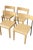 Nordisk Chairs by Tina Christensen for Ikea, 1990s, Set of 4, in Good conditions. Designed 1990 to 1999