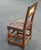 Wood Early 1900’s Oak and Leather Cromwellian Dining Chairs - Set of 6 For Sale - Image 7 of 10