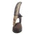 Lg Vintage Bamana Male Antelope Chiwara Helmet Sculpture Mali African Art 25.25" H For Sale