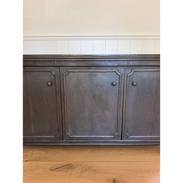2020s Made Goods Zinc Vincent Buffet, Attributed For Sale - Image 5 of 18