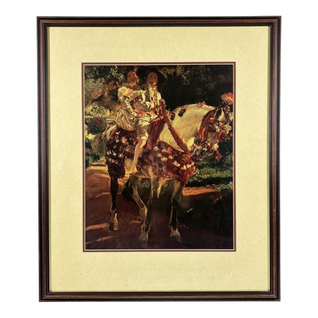 "Elena and Maria" – Framed Fine Art Print After Joaquín For Sale