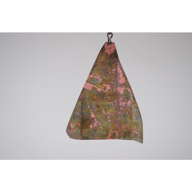 Vintage Multi-Color Bronze Bell / Wind Chime by Paolo Soleri for Arconsanti For Sale - Image 11 of 12