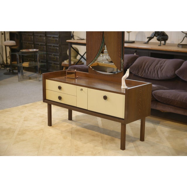 Wenge Wood Dressing Table, 1990s For Sale - Image 9 of 12