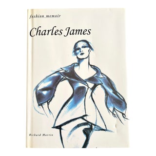 Rare Charles James Fashion Memoir 1997 Richard Martin 1st Print 1st Edition HCDJ Out of Print For Sale